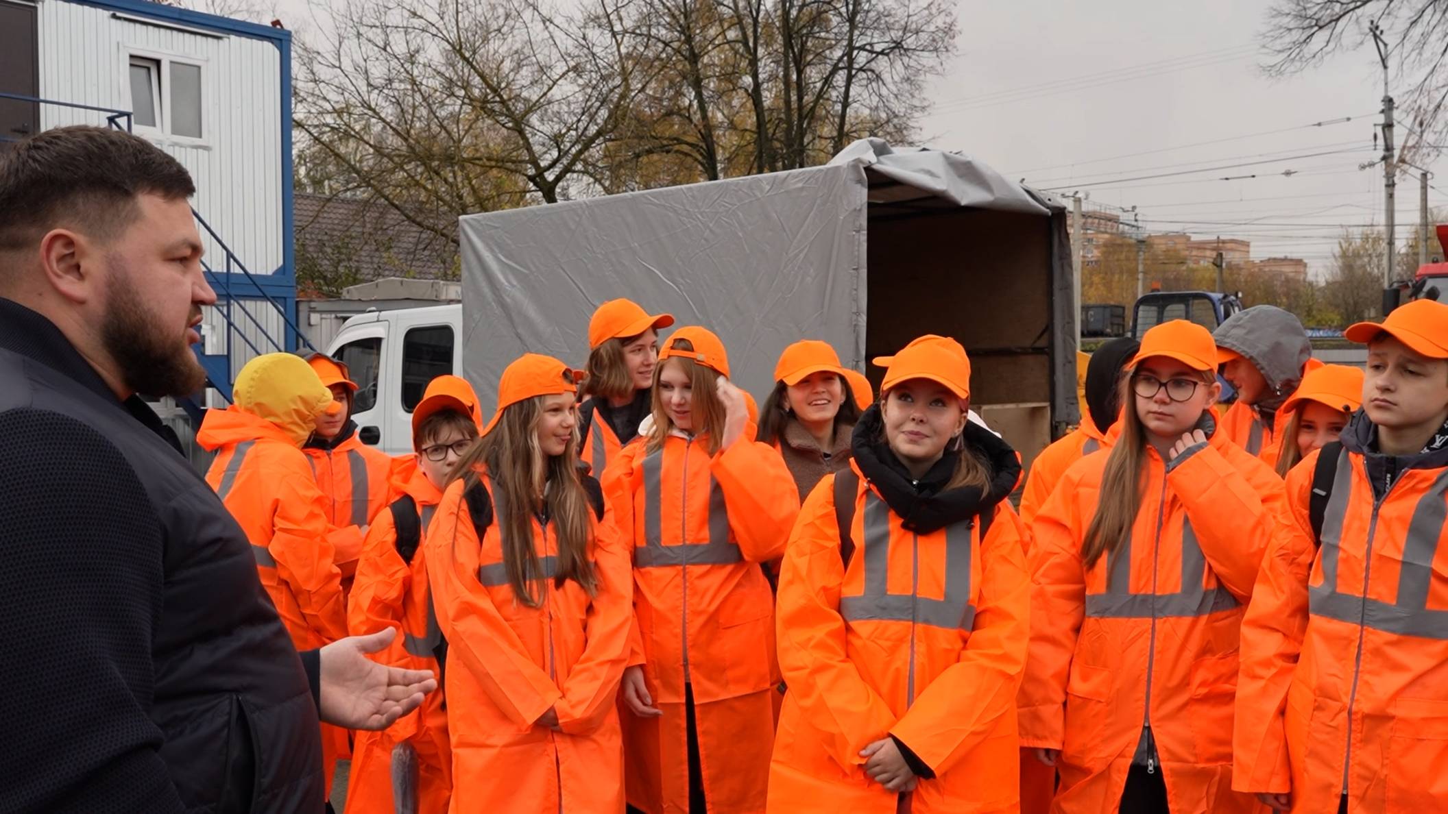 Школьникам рассказали и показали, как работает Пушгорхоз смотреть онлайн