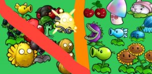 Челлендж от подписчика (пройти без гибридных растении) но пройти теми кто есть в пвз 1!