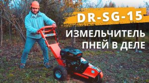 DR-SG-15 — измельчитель пней от Рубитех | Надёжная техника для удаления пней