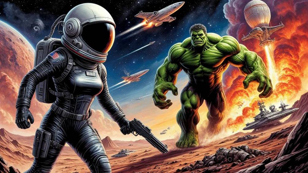 Альбом Мавис-симбиот против Халка на Марсе (334)