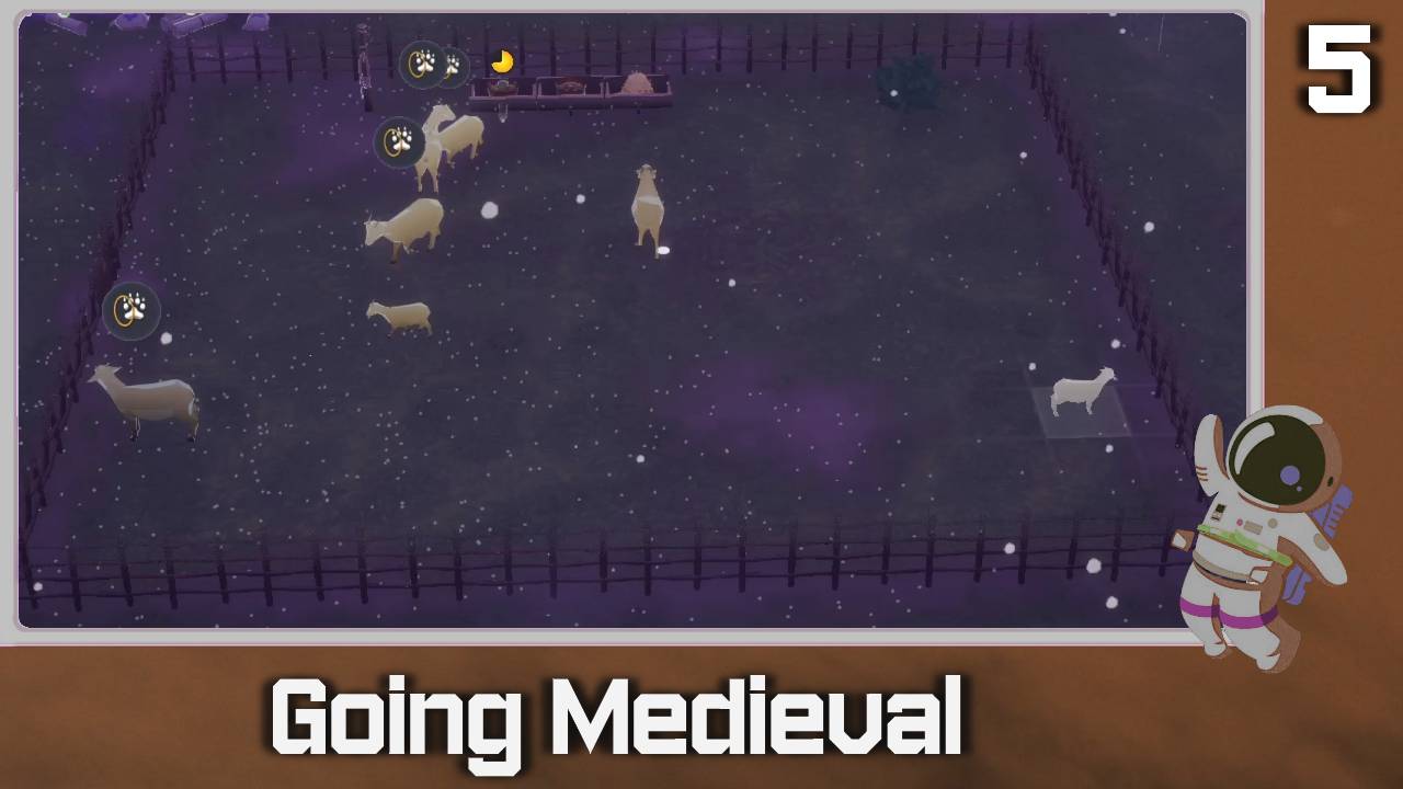 Бесконечное размножение коз и лис в Going Medieval