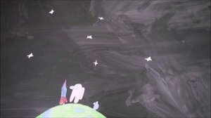 Этюд «Про космос», Панарин Олег, 11 лет
