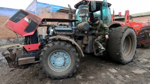 Посевная подходит к завершению.., люди выдерживают а вот техника нет!