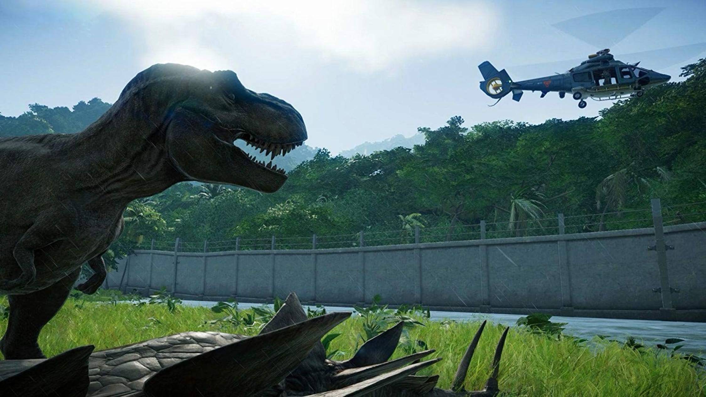 Новый трейлер Jurassic World Evolution 3 показал вертолёты, динозавров и управление парком смотреть онлайн