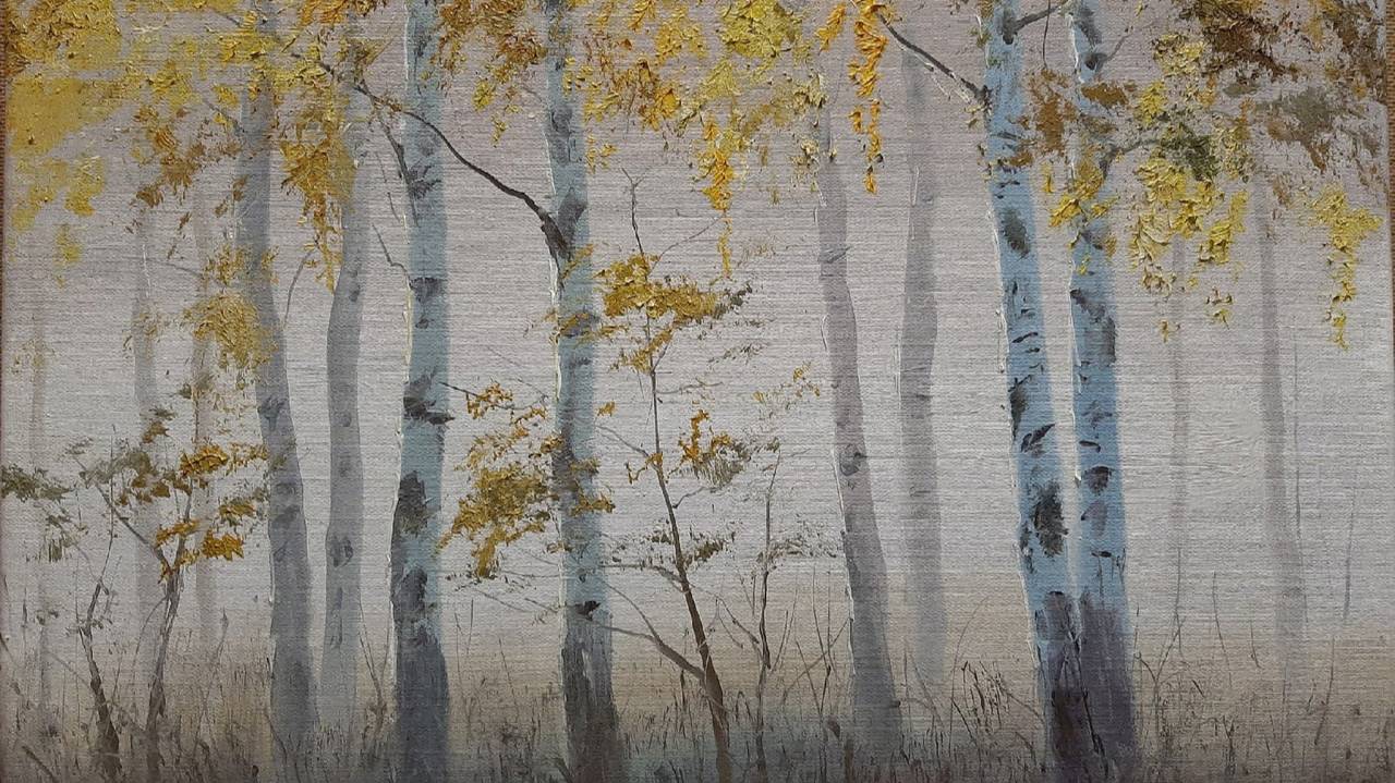 Утро.Живопись маслом смотреть онлайн