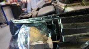 KIA Rio 2012. Установка светодиодных модулей.