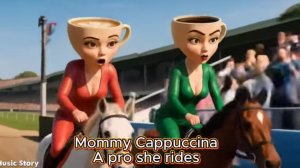 Балерина Капучино и Сигма Гёрл в школе.