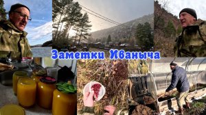 Отправился на поиски клюквы, дела домашние