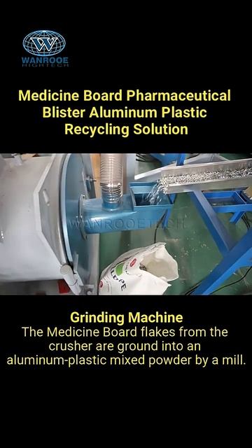 Линия по переработке блистеров для таблеток, разделения пластика и алюминия смотреть онлайн