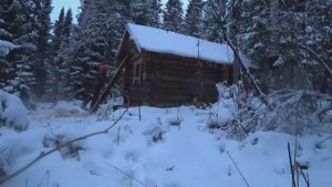 ЖИВУ В ТАËЖНОЙ ИЗБЕ. ВНЕЗАПНО НАКРЫЛА СНЕЖНАЯ БУРЯ. ПОВСЕДНЕВНЫЕ ТАËЖНЫЕ ХЛОПОТЫ В ЗИМОВЬЕ