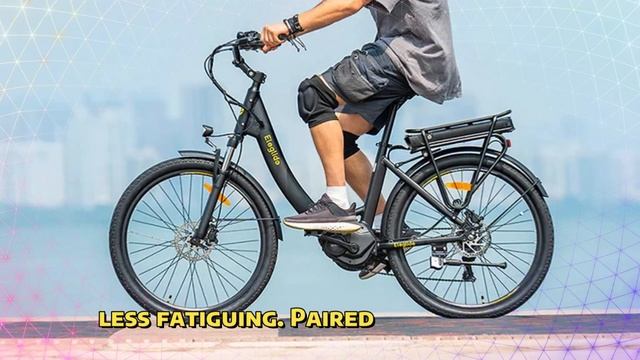 Eleglide C2 Electric Bike 250W Mid-drive Motor 36V 13Ah Battery 26 Inch Tires Electric Bike