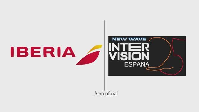 Iberia - Aero oficial de la New Wave Intervision Espana'25