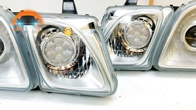 Lexus LX 470 тюнинг комплект фар смотреть онлайн