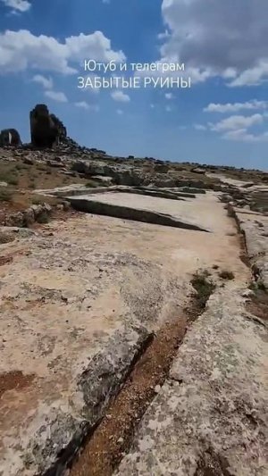 Древние колеи в Месопотамии- Система античных водостоков