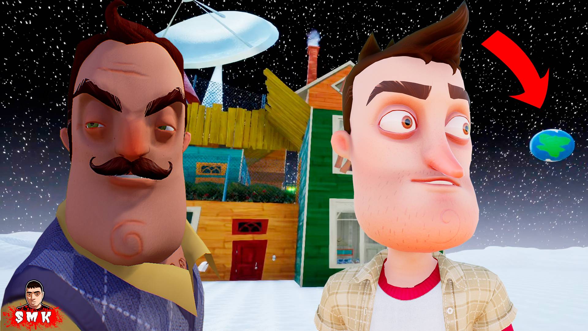 ШОУ ПРИВЕТ СОСЕД!ВАСИЛИЧ УЛЕТЕЛ НА ЛУНУ!ИГРА HELLO NEIGHBOR MOD KIT ПРОХОЖДЕНИЕ МОДА HELLO MOON! смотреть онлайн