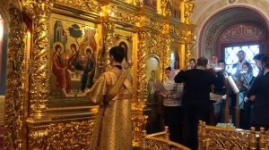 Свято Троицкий кафедральный собор г.Саратова - Всенощное бдение. 20.02.2021