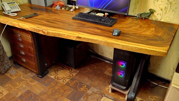 Проект длиной в полгода и куча подводных камней. Стол в стиле индастриал 3 часть