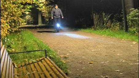 Золотая моноколесная осень