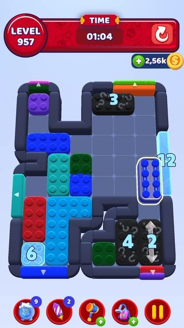 Color Block Jam 957 Уровень смотреть онлайн