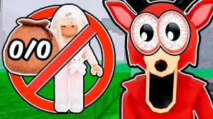 Я ВЫЖИЛА БЕЗ МЕШКА  в 99 ночей в лесу в Роблокс! Спасла детей без мешка?!