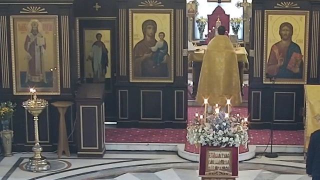 15.10.2025 Божественная Литургия. Среда. Седмица 19-я по Пятидесятнице. смотреть онлайн