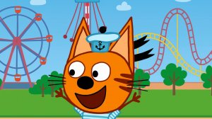 Три Кота 🐱 | Море Развлечений | Три Кота Мультик смотреть | Развивающая игра для детей и малышей