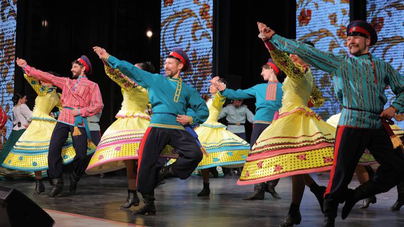 Концерт, посвященный 20-ти летию Ставропольского Казачьего ансамбля песни и пляски 