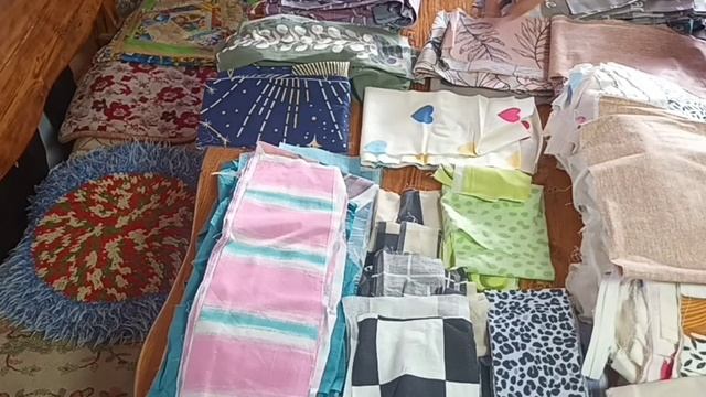 Большая распаковка посылки с компании Магнатекс/ Обзор посылки с лоскутами. смотреть онлайн