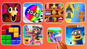 99 nights in the forest, BallRun2048,Antistress Fun Mini Games, Brain Puzzle Battle & Quiz