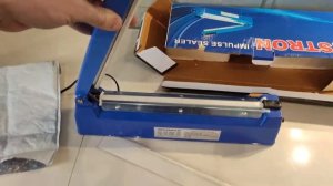 Импульсный запайщик пакетов F-300 из Китая