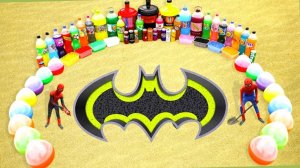 Мультики для малышей. Эксперименты разноцветный Бэтман и шарики Орбиз. Детские мультики онлайн.