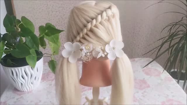 Прическа для девочек смотреть онлайн