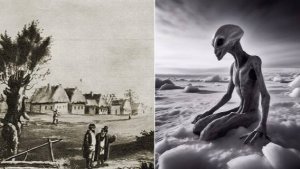 В 18 веке в глухой деревне открылся портал в другой мир