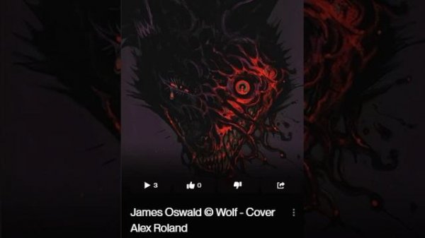 James Oswald © Wolf - Cover Alex Roland