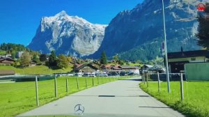 Осенняя поездка по Швейцарии🇨🇭Швейцарская долина Гриндевальд🍁Захватывающий вид на горы