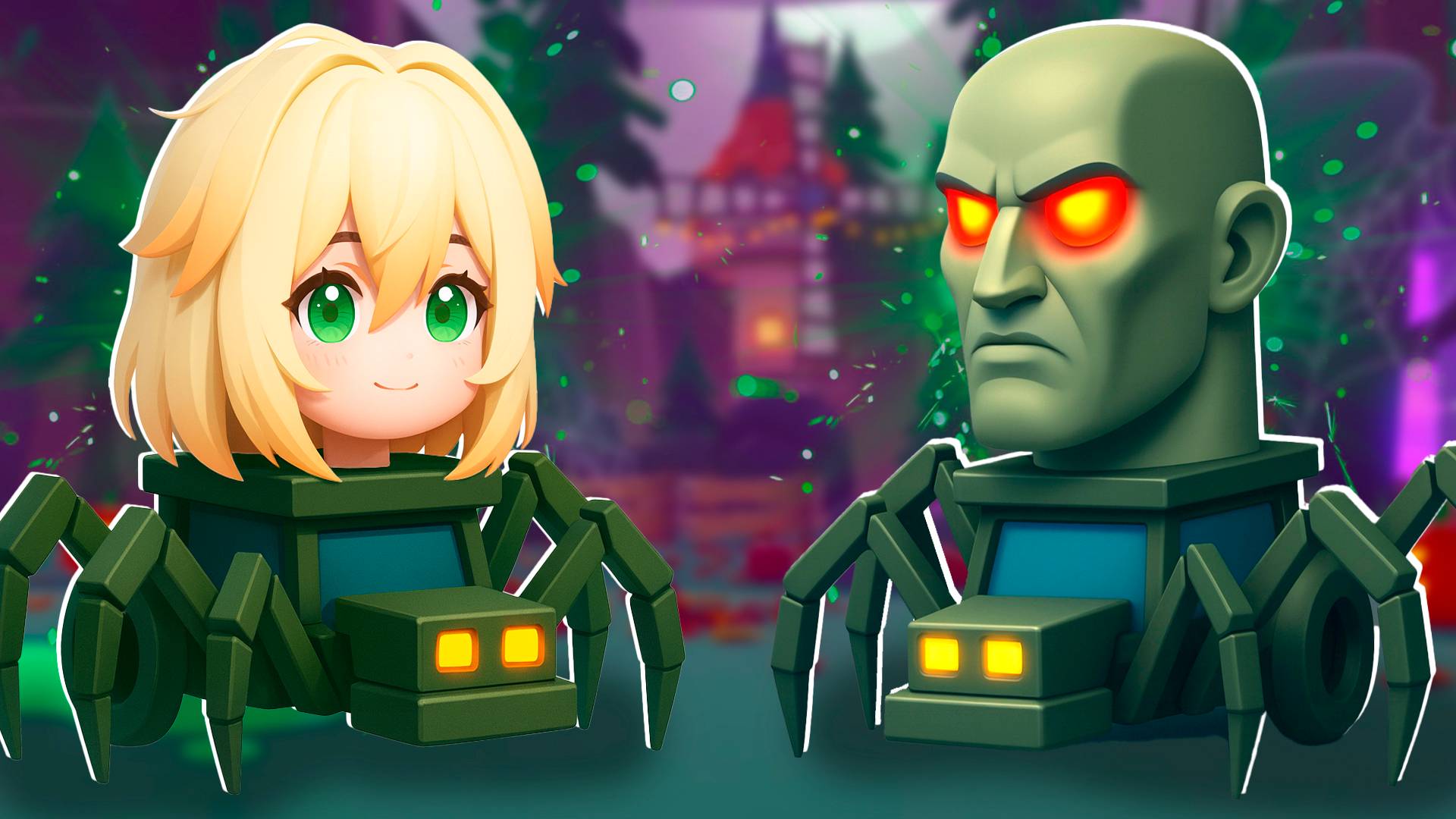 ХЭЛЛОУИН и НОВЫЙ БРЕЙНРОТ Гигалитрактос Спидоробос в Brainrot Evolution Роблокс ! смотреть онлайн