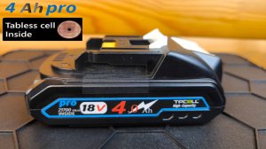 Aккумулятор TPCELL 4A на ячёйках TENPOWER INR21700-40XG TABLESS тест на болгарке