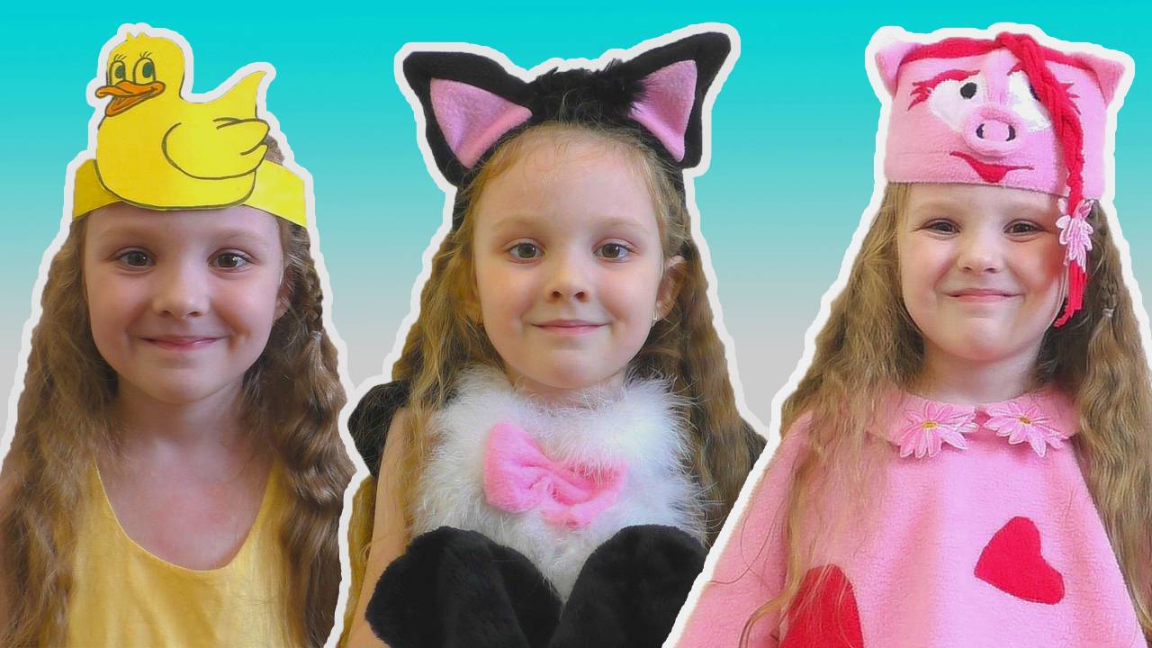 Детская песенка про животных на английском языке для детей от Лизы смотреть онлайн