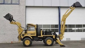 Unimog FLU419г - армейская инженерная машина !