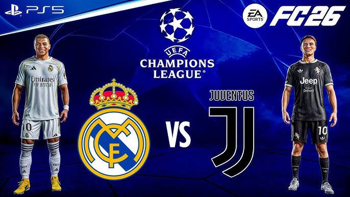 FC 26 PS5 - Битва Титанов: Реал Мадрид Vs Ювентус (Лига Чемпионов Геймплей)
