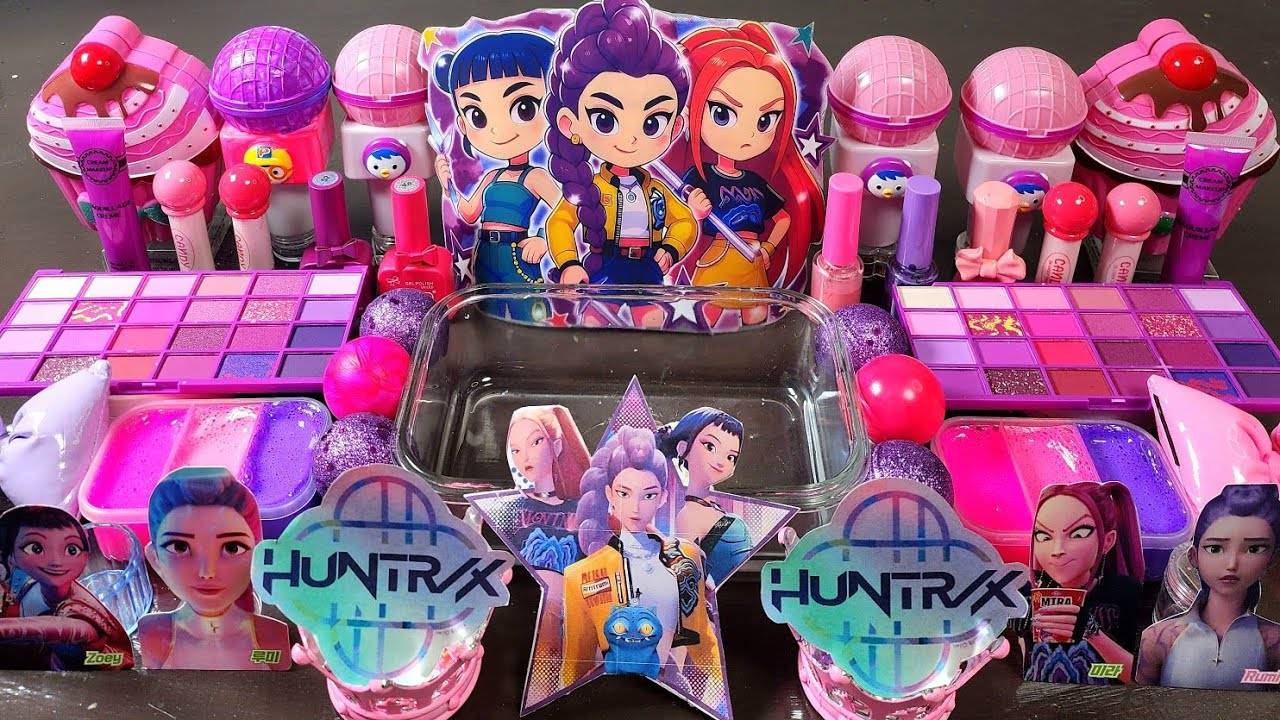 Охотники на Демонов из K-POP смешивают Самый мистический Слайм ASMR смотреть онлайн