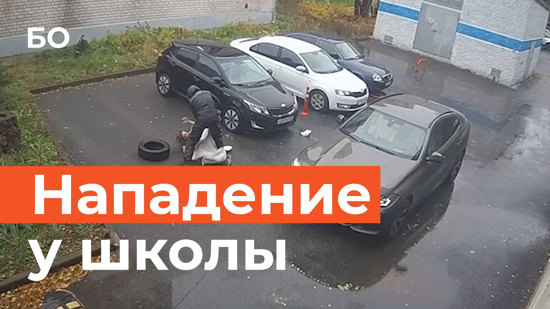Жестокое нападение на жену бизнесмена в Казани. Возле школы почти на глазах у дочери смотреть онлайн