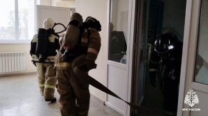 Учение в районной больнице #мчс #пожарные #учения #видео #втоп #рек #врек #пожар #больница