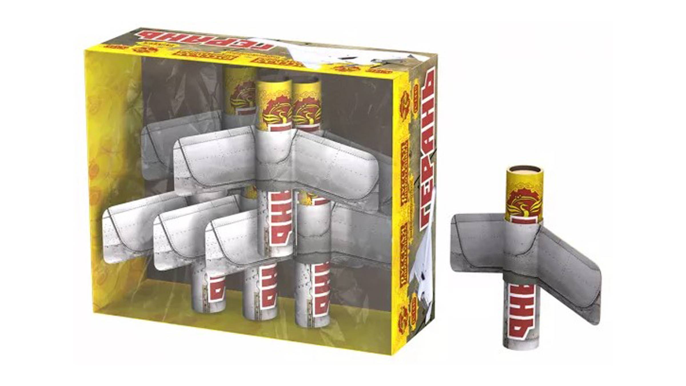 РС1445 Летающий фейерверк "Герань", "Русская Пиротехника" смотреть онлайн