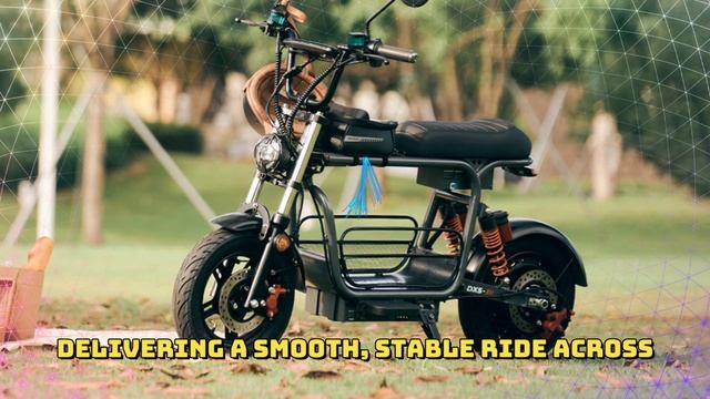 IScooter DX5 Electric Scooter 1500W Motor 15.6Ah Battery 15 Inch Adults Electric Scooter