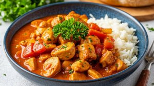 Ароматный гуляш из курицы — простое удовольствие для всей семьи!