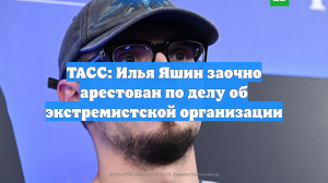 ТАСС: Илья Яшин заочно арестован по делу об экстремистской организации