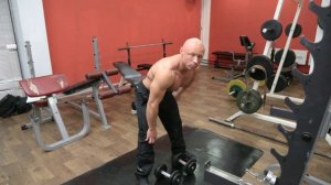 Мертвая Тяга.  Становая Тяга на Прямых Ногах. Упражнение для Ягодиц и Бицепс Бедра.