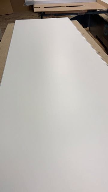 Скрытая дверь Dverra Invisible (кромка мат. хром) НА СЕБЯ, комплект