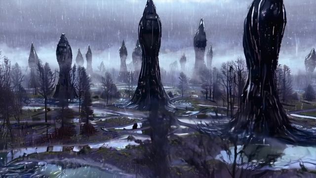 Titans of the Black Forest | Realistic Gothic Monsters in Foggy Rain смотреть онлайн